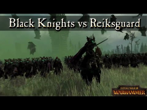Black Knights vs Reiksguard and Empire Knights - Total War Warhammer Mechanics