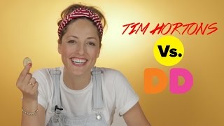 Dunkin' Donuts Vs. Tim Hortons Taste Test: The Doughnut Showdown
