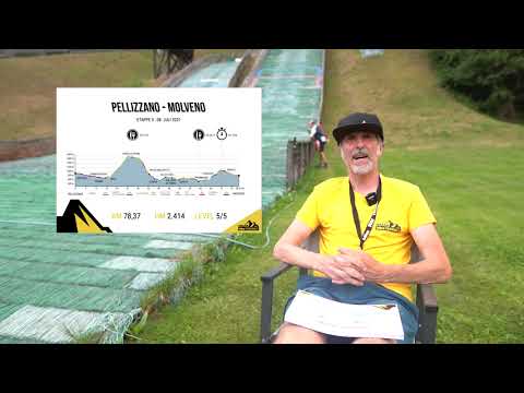 Streckenbriefing - BIKE Transalp 2021 -  Pellizzano - Molveno
