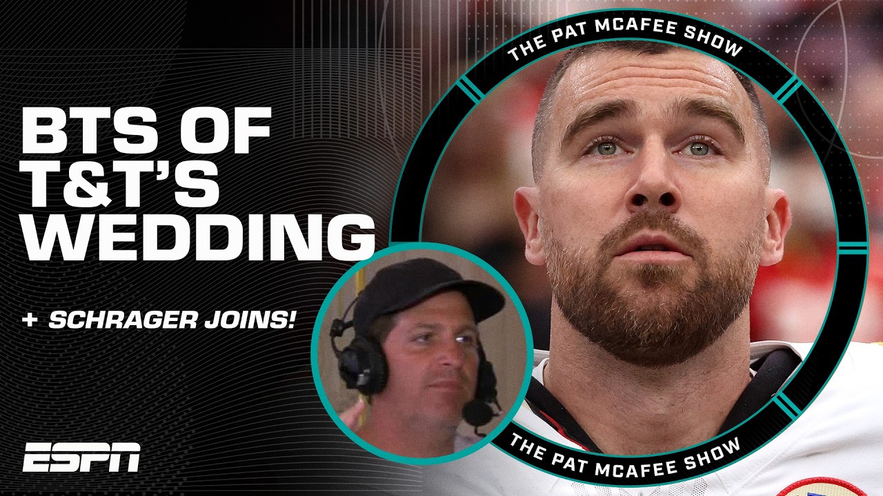 Pat McAfee said THIS person won the dance floor at Taylor Swift’s wedding | The Pat McAfee Show