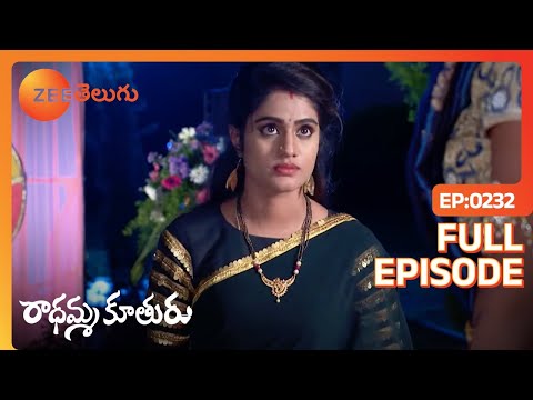 Radhamma Kuthuru - August 10, 2020 - Radhamma Kuthuru Serial - Akshara - Full Ep 232 - Zee Telugu