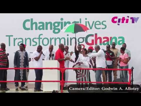 NDC launches 2016 manifesto in Sunyani