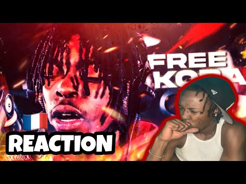AMERICAN REACTS TO FRENCH DRILL RAP! [EXCLU] MattKe - FREE KOBA ! (Partigui) #PlanèteRap