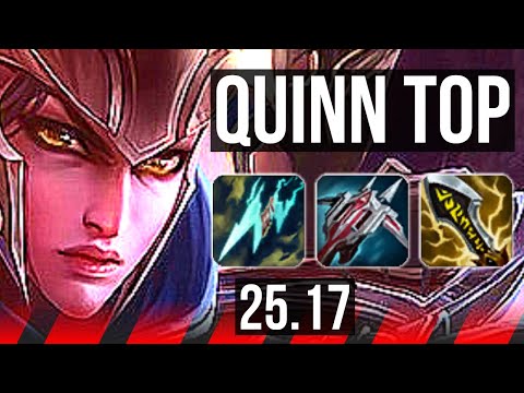 QUINN vs FIORA (TOP) | 8 solo kills, 58k DMG, Legendary, 15/4/8 | EUW Master | 25.17