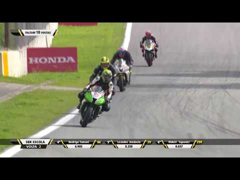 SBK 2017 8ª Etapa Interlagos-SP - SBK Escola e SSP Escola - 2a CORRIDA - Corrida na íntegra