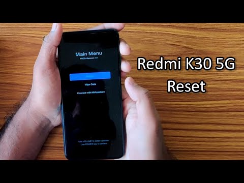 How to Reset Redmi K30 5G mobile || Using Hard Reset, Find My Device & Factory Reset ||