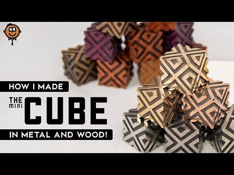 Making of The Mini Cube - Bronze and Wood Sculptures