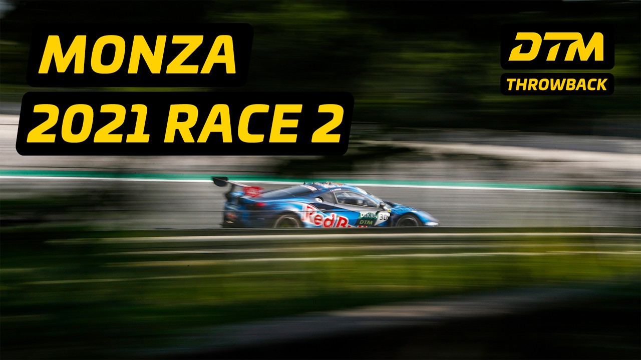 DTM 2021 Re-Live: Monza – Race 2 | Birthday Boy Kelvin van der Linde Dominates the Temple of Speed!
