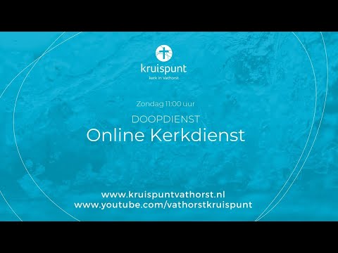 Doopdienst Kruispunt Vathorst 1 november 2020 - 11:00