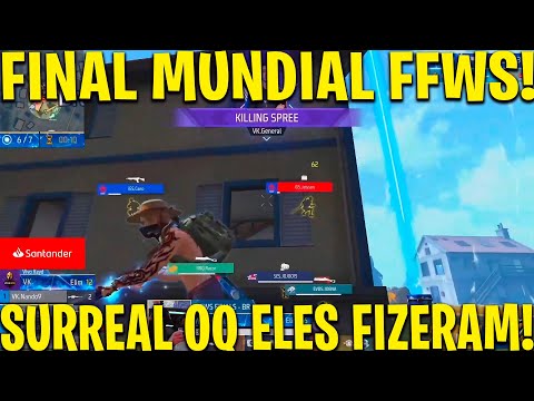 FINAL MUNDIAL  FFWS -  MEU DEUS! INACREDITAVEL! VK AMASSOU! NA ULTIMA QUEDA SAIU O CAMPEÃO! SURREAL!