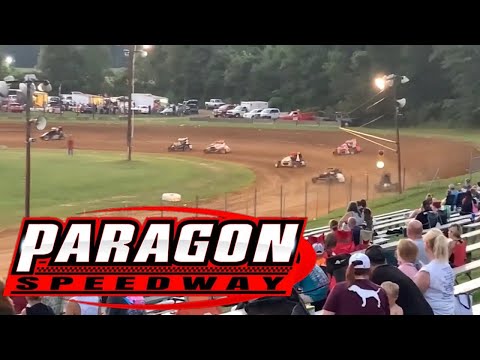 Paragon Speedway | August 14, 2020 *Sprint Cars/Midgets* FULL RACE