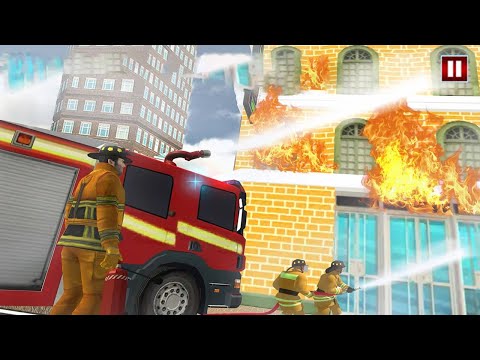 Firefighter Truck Driving Games Simulator #1 - Android Gameplay
