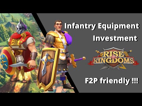 Infantry Equipment Guide 2022 Rise of Kingdoms. English Audio with Sub