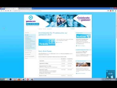 Der Gamescom 2015 Vorverkauf ist Eröffnet Sichert euch jetzt die Tickets