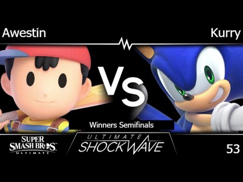 USW 53 - TLOC | Awestin (Ness) vs SM | Kurry (Sonic, Banjo) Winners Semifinals - SSBU