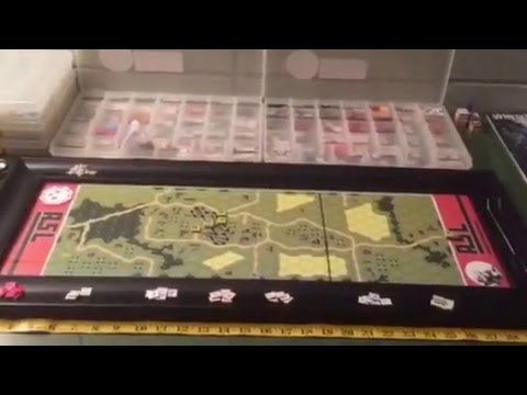 ASL single map board holder