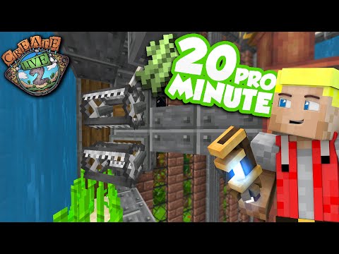 20 Sugarcane pro Minute! Riesen Farm fertig! - Create Live 2 - #50