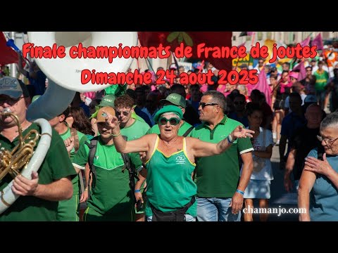 Serrières jour 2. Finale championnats de France de joutes. 24 aout 2025