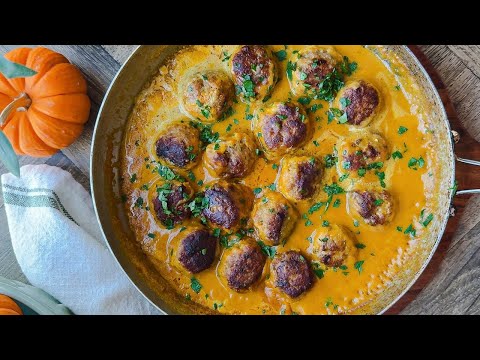 Turkey Meatballs - Perfect for Thanksgiving!