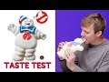 Ghostbusters Stay Puft Marshmallow Man Taste Test