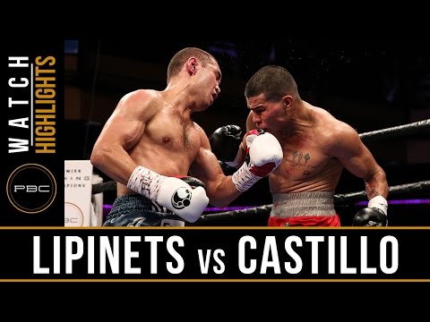 Lipinets vs Castillo HIGHLIGHTS: July 15, 2016 - PBC on ESPN