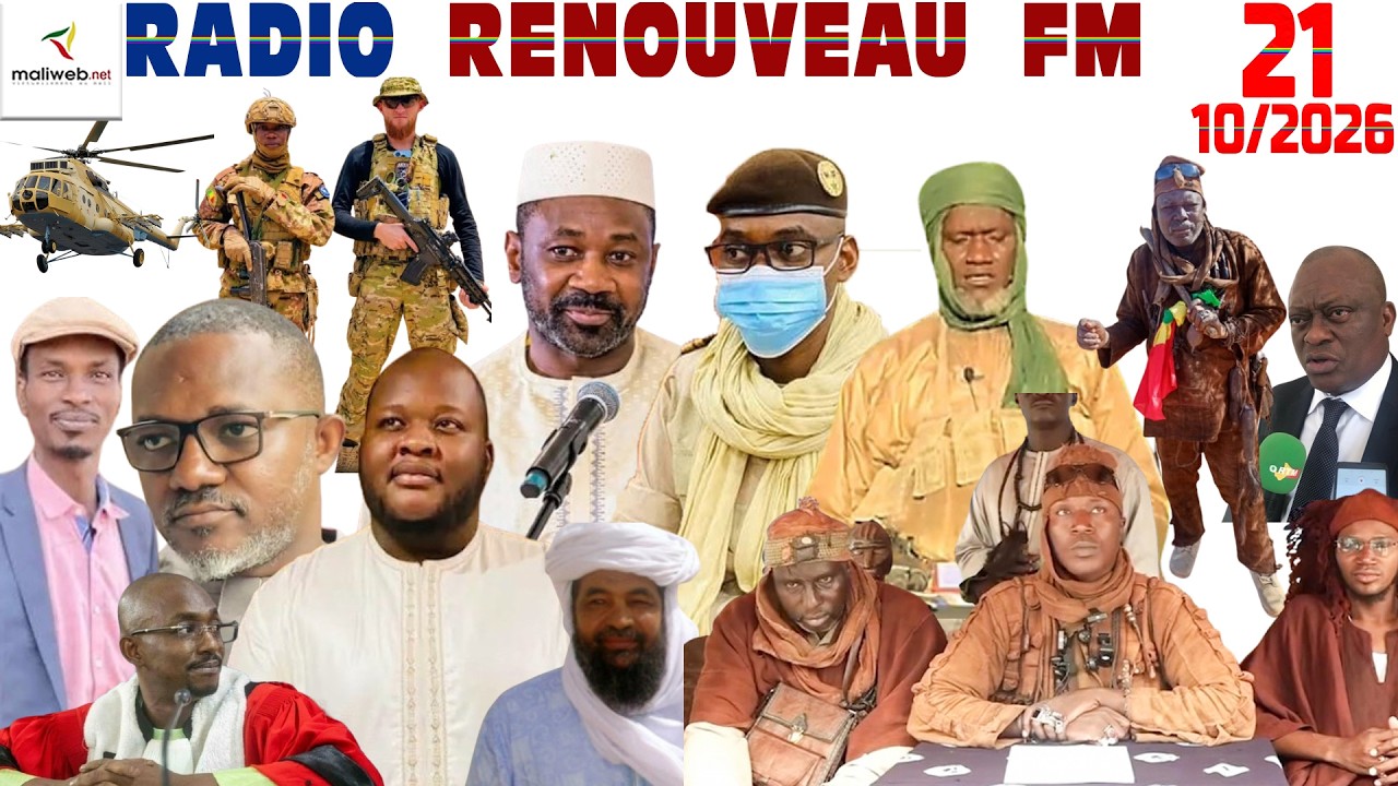 La Revue de Presse de la RADIO RENOUVEAU FM du 21 Octobre 2026