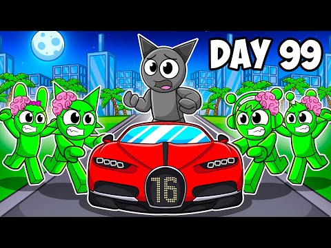 Surviving A Zombie Apocalypse In Roblox Driving Empire...