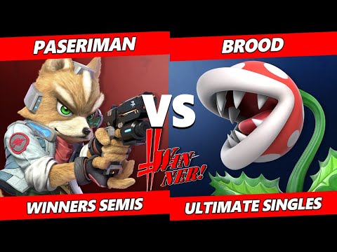 WINNER! Next Gen Winners Semis - Paseriman (Fox) Vs. Brood (Piranha Plant) SSBU Ultimate Tournament