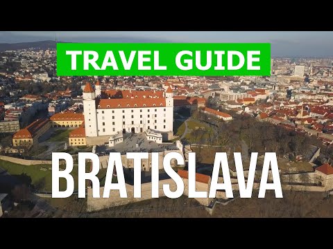 Bratislava, Slovakia | Nature, sights, overview | Drone 4k video | Bratislava city what to visit