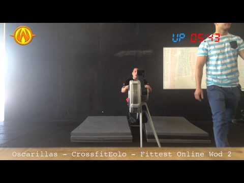 FITTEST online wod 2 temporada 0 Raul Valbeny 1843m RX