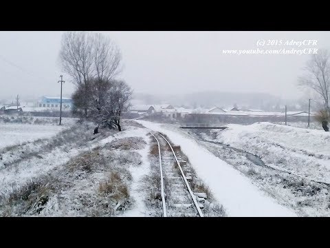 Traseul mocăniței Brad - Crișcior prin ninsoare [Decembrie, 2014]