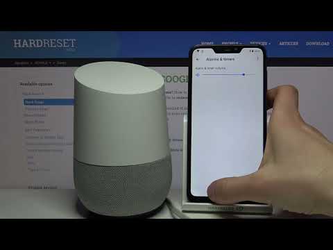 How to Change Alarm Volume Level in GOOGLE Home Speaker?