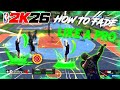 HOW TO FADE LIKE A PRO In NBA 2K26 MASTER RHYTHM SHOOTING In NBA2K26