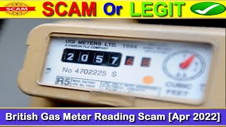 British Gas Meter Reading Scam (April 2022) - Watch Full Details Is British Gas Meter Reading Scam?