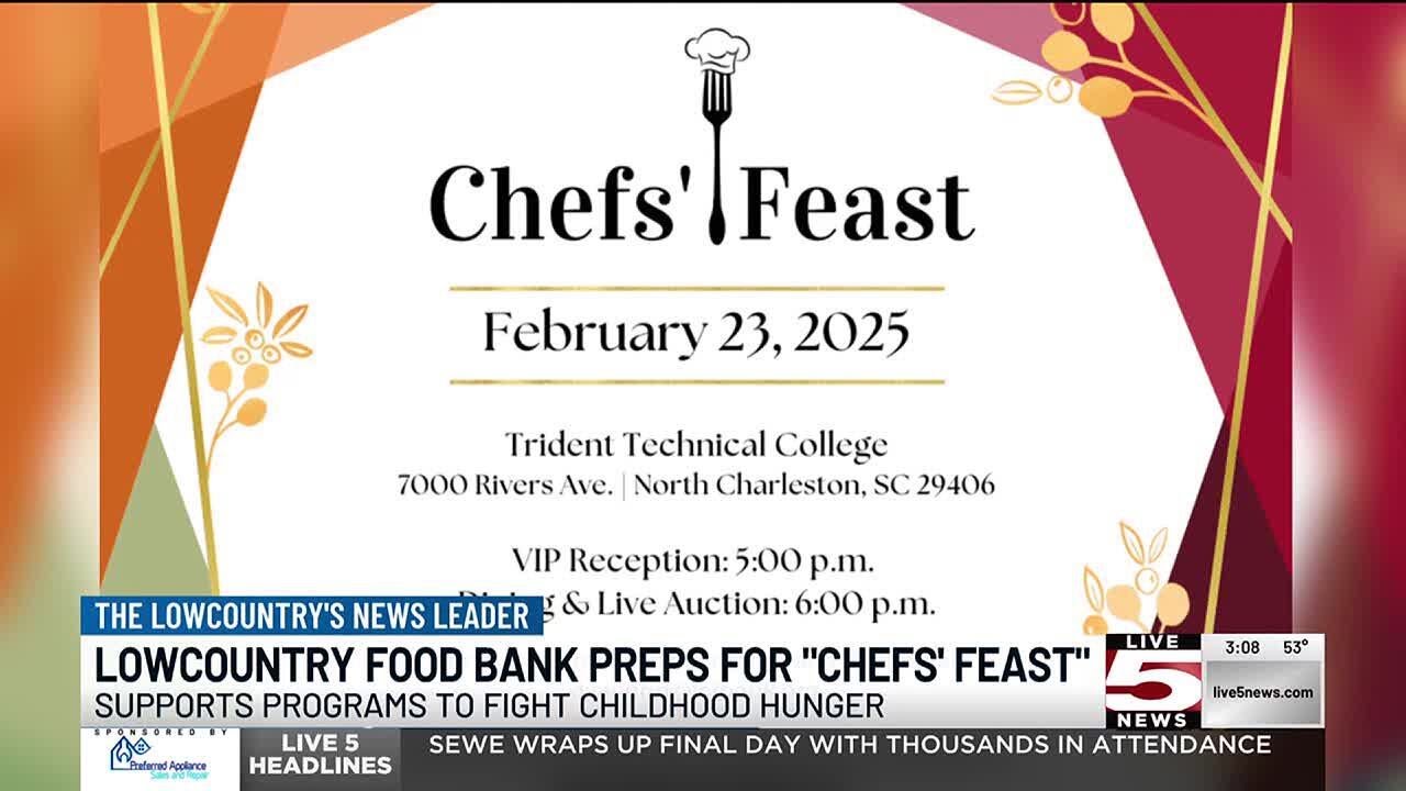 VIDEO: Lowcountry Food Bank preps for 'Chef's Feast'