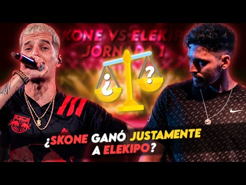 ¿SKONE GANÓ JUSTAMENTE A ELEKIPO? | SKONE VS SAWI ELEKIPO FMS ESPAÑA JORNADA 1
