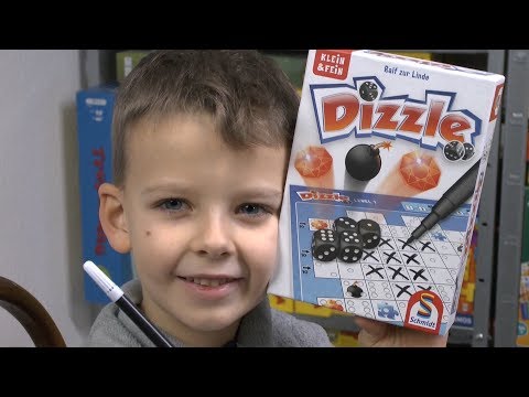 Dizzle (Schmidt) mit "Ralf zur Linde" - ab 8 Jahre - ein richtig cooles Würfelspiel!