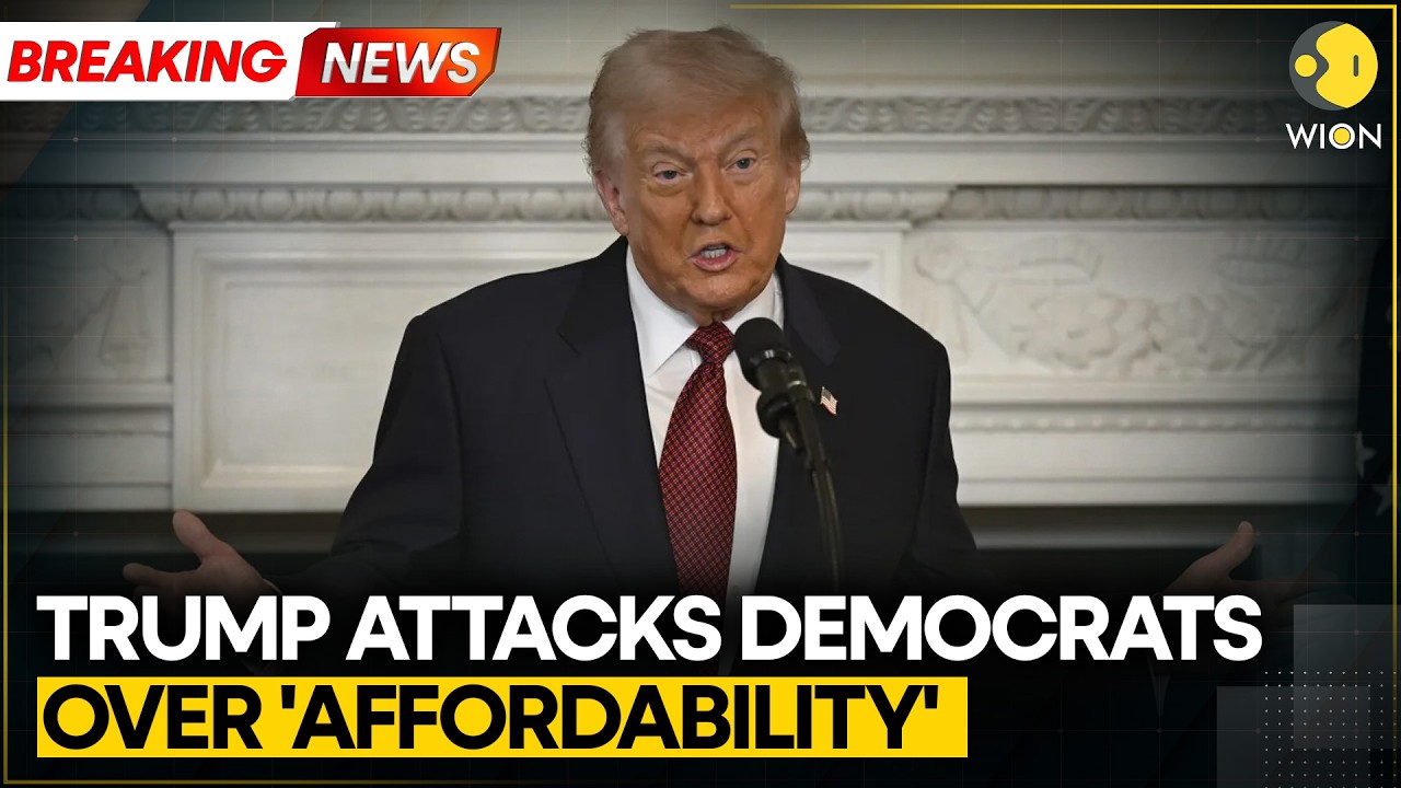 Breaking: Trump Slams Democrats Over Affordability Ahead of Midterms | WION