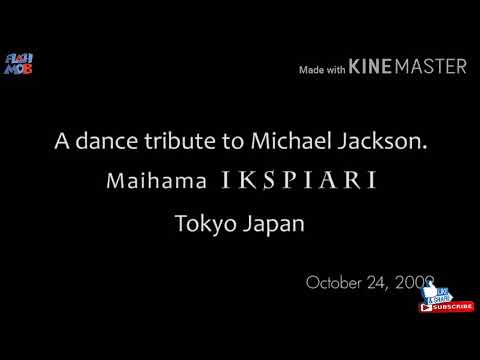 #michaeljackson #flashmob flashmob michael jackson tribute || tokyo japan
