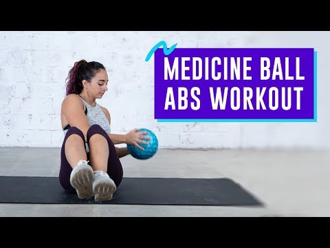 10-Minute Medicine Ball Abs Workout