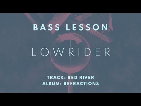 Stoner Doom Bass Lesson + Bass TAB // Red River by Lowrider