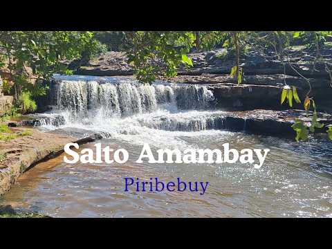 Visiting Amambay Falls, a country park in Piribebuy