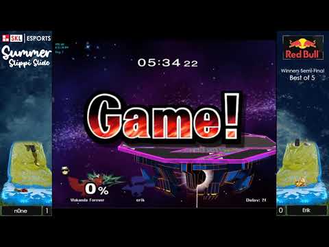n0ne (Captain Falcon) vs Erik (Fox) - Top 8 Winners Semis - SKL Summer Slippi Slide - SSBM