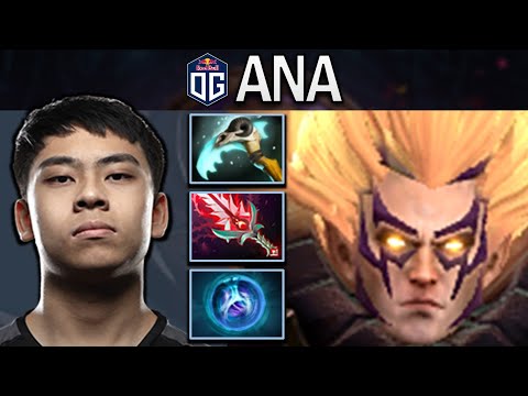 Invoker Dota 2 Gameplay : OG.Ana with 24 Kills and 1000 XPM