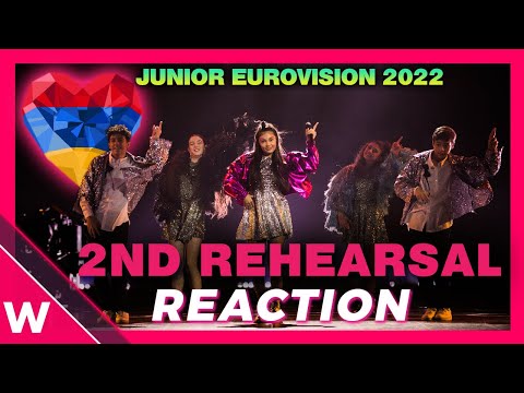Armenia second rehearsal: Nare "DANCE!" @ Junior Eurovision 2022 (Reaction) 🇦🇲