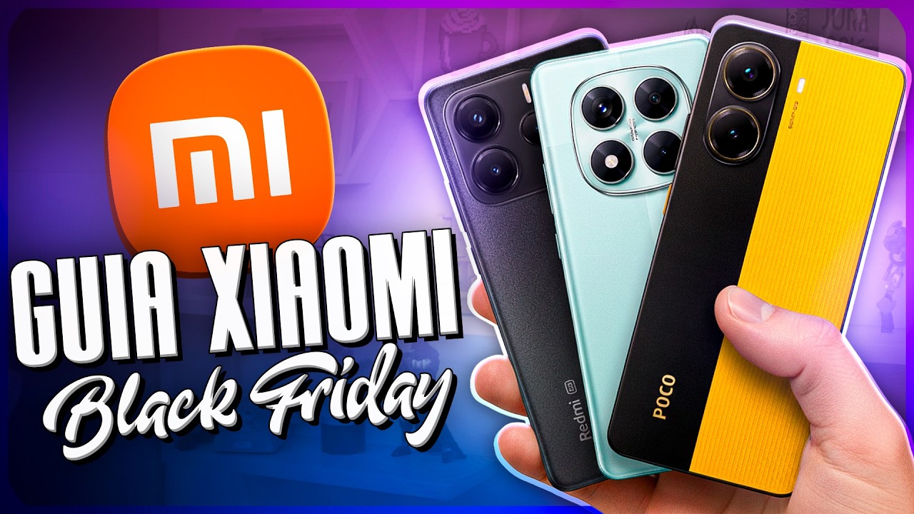 Os MELHORES Xiaomi pra COMPRAR na Black Friday 2025! 🔥📱