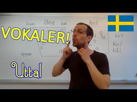 Vokaler, uttal (sfi)