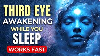 THIRD EYE Awakening SLEEP Hypnosis ★ See Beyond the Physical World. Divine Wisdom & Inner Knowing