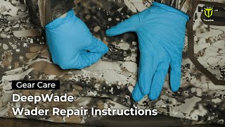 TideWe Gear Care | DeepWade Wader Repair Instructions