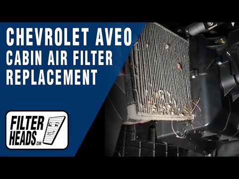 How to Replace Cabin Air Filter 2006 Chevrolet Aveo | AQ1108